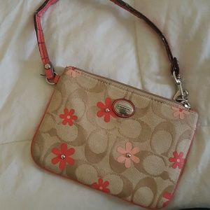 Authentic Coach Poppy Small Wristlet